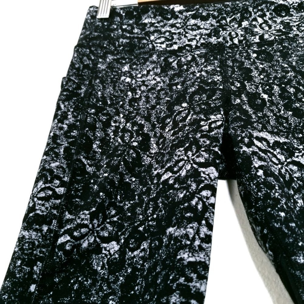 NEW | Lululemon Pace Rival Crop *22" Achromatize Ice Grey Black 6 - Picture 6 of 15